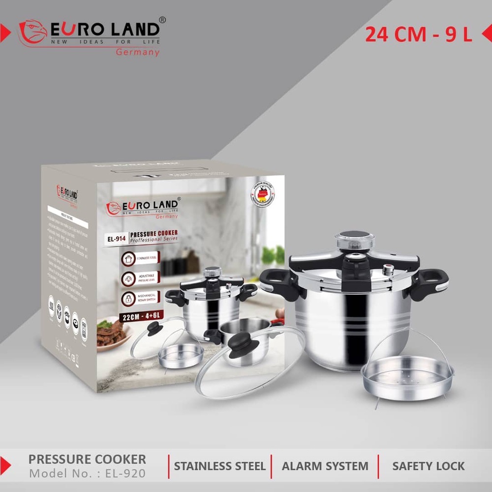 زود پز 9 لیتری یورولند مدل EL-920