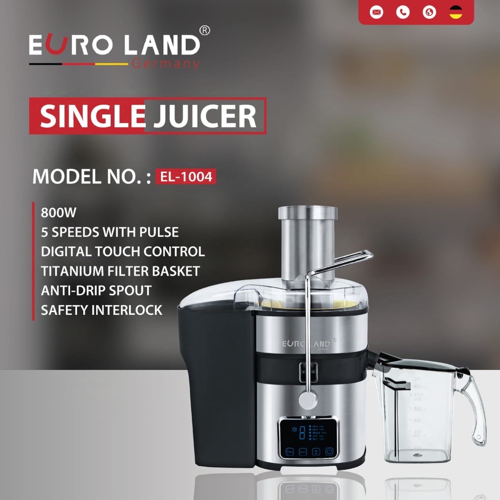 آبمیوه گیری تک یورولند مدل EL-1004